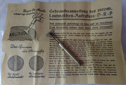 Alter laufmaschen aufraffer - alter,