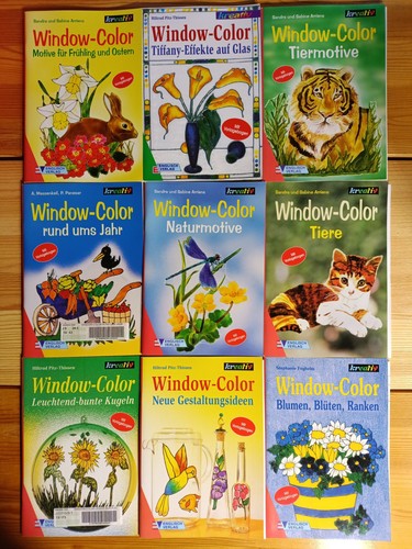Window color bücher - window,