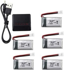5-in-1 Ladegerät & 5x 3.7V
