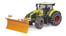 Bruder Spielzeug 03018 Claas Axion Traktor Schneeketten Schild Trecker Neuheiten