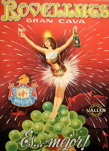 Vintage spanien weißwein - vintage,