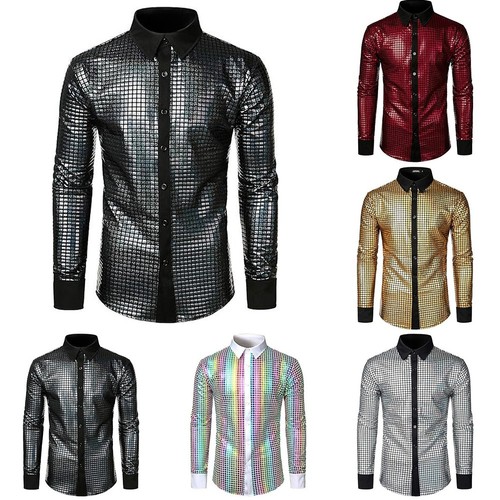 Mode pailletten glitzer shirt - mode,