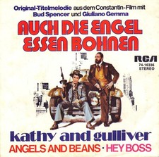 7" Kathy And Gulliver – Angles And Beans / Bud Spencer / OST / Germany 1973