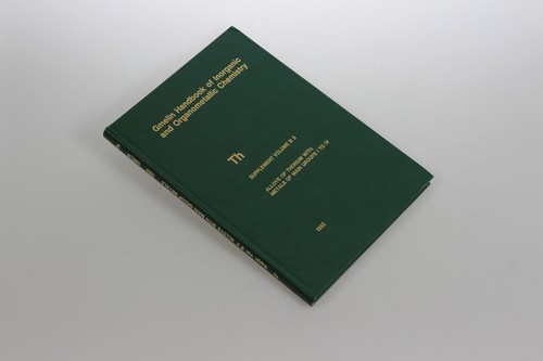 Gmelin handbook inorganic - handbook,