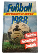 Fußball EM 1988 Europacup Hardcover Buch Berichte Reportagen Statistik