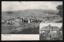 #1629 AK Oberdieten Breidenbach Kr. Marburg-Biedenkopf Gastwirtschaft Thomae