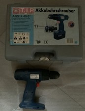 T.I.P. Werkzeuge 2 Akku Bohrschrauber Bohrmaschine 14,4 Volt ABS 14,4V-2 Ersatza