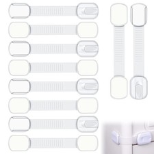 KLOUZE 10 Stück Kindersicherung für Schrank Selbstklebende Baby Schubladensicher