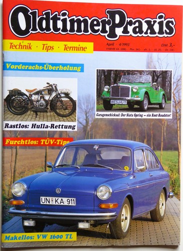 Oldtimer praxis vw 1600 - oldtimer,