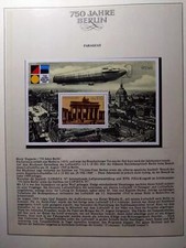 Motivsammlung 750 Jahre Berlin in Sieger Vordruckalbum (#92121)