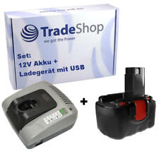 2in1 Set AKKU 12V 3000mAh + LADEGERÄT für Bosch GLI12V PLI12V PAG12V GBH12VRE