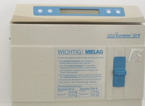 Melag euroklav autoklav - euroklav, 23-s