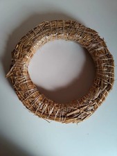 1 Stück Strohkranz ca. 25,5 cm Strohkränze Türkranz Advent Rohling Strohrömer