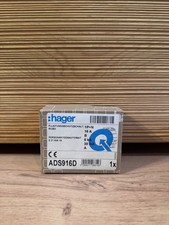 Hager Fehlerstrom-Leitungsschutzschalter, FI/LS-Schalter, ADS916D, OVP