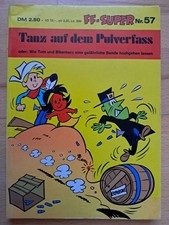 Kauka Super Serie FF Super Spass Nr.57 von 1972 Tom & Biberherz - Z1-2 Comic