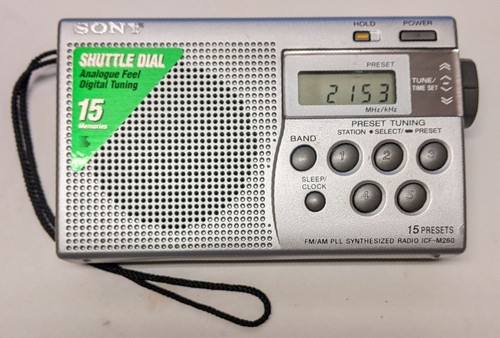 Radio sony icf m260 am - icf-m260,