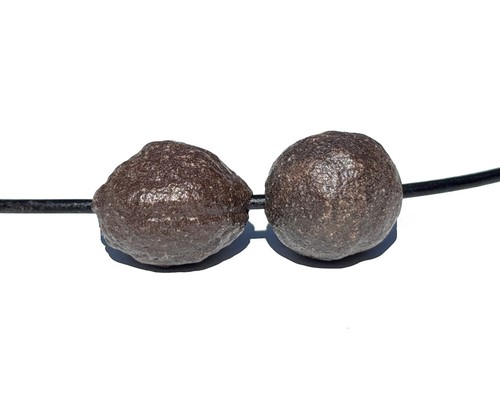 Moqui marbles paar gebohrte - moqui,