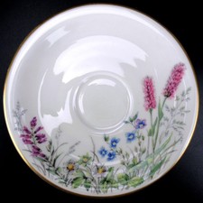 Krautheim Porzellan Untertasse Wiesengrund & Bergeshöh'n Dekor "G" 15cm