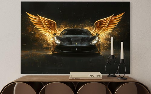 Leinwand bild kunst motor pop - bild,