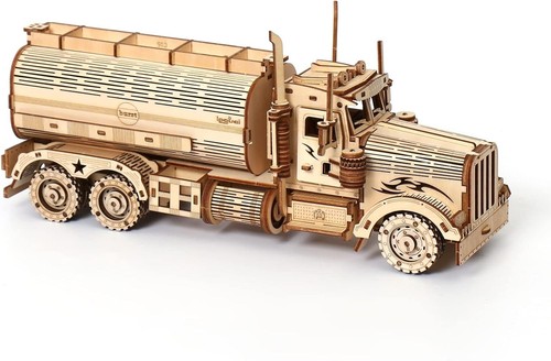 Tankwagen holz puzzle kein - tankwagen, 3d