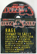 ✪ ROCK HARD DYNAMIT #25/2001 METAL-MAGAZIN BEILAGE CD-SAMPLER NEUW. TOP NM-VG+
