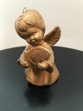 Engel gold mit Harfe ca. 9cm