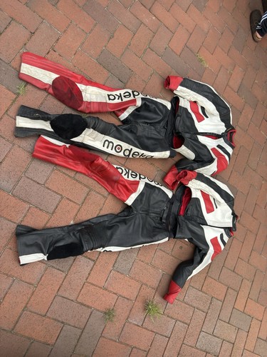 Motorrad leder anzug - motorrad,