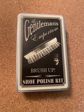 Schuhputzzeug in Blechdose neu