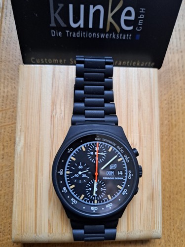 Chronograph all black porsche - chronograph,