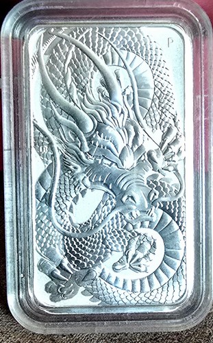 Seltene unze silbermünz - seltene, 1