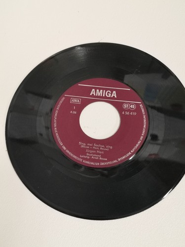 Jürgen hart amiga single ddr - jürgen,