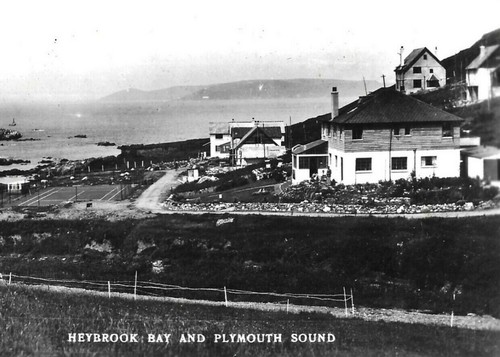 Frühe foto postkarte heybrook - foto,
