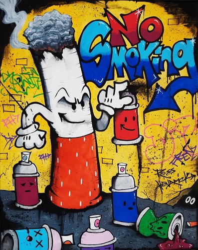 Original graffiti street art - original,