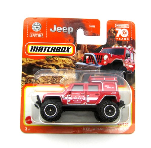 Matchbox jeep wrangler - jeep,