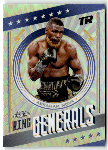 Topps chrome 2024 boxing - boxing, no