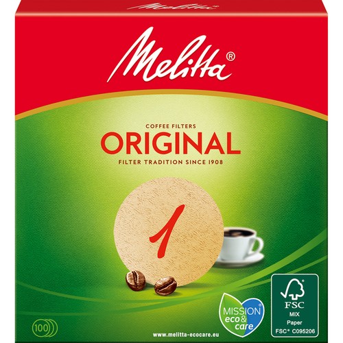 Melitta rundfilter braun - rundfilter,