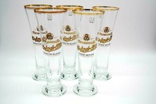 5 Grosswald Hofgut Pils Gläser 0,2l Pokal Neu |Glas Brauerei Logo Bar Rastal