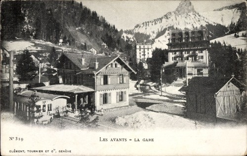 Les avants montreux kanton - ak,