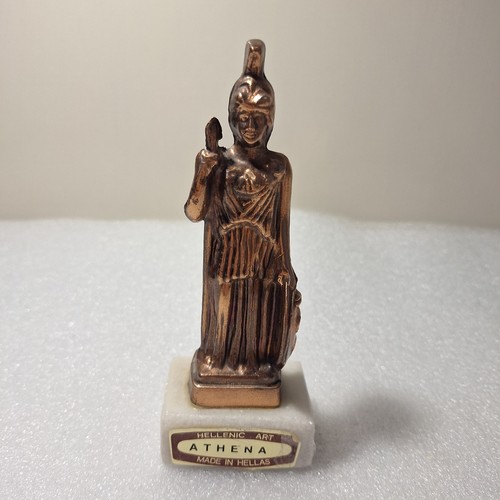 Bronze figur pallas athene - figur,