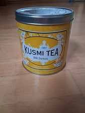 Teedose, Blechdose, Groß,  Kusmi Tea, Gelb