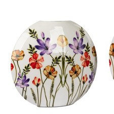 Dekovase SOMMERGARTEN flach