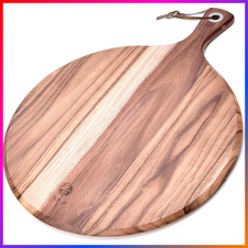 Pizzateller aus Akazienholz