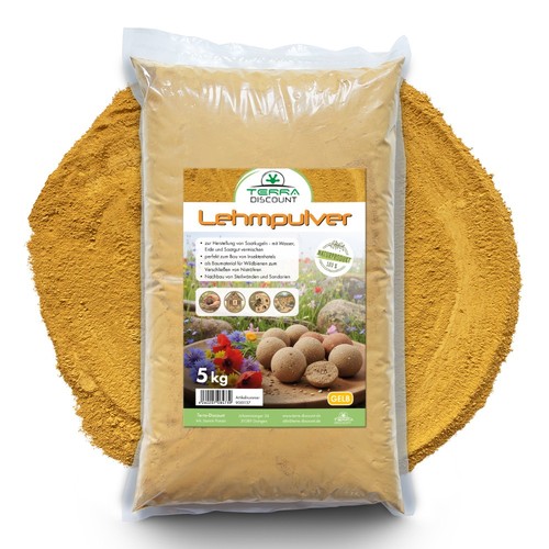 Lehmpulver natur lehm - 5,