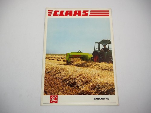Original prospekt claas - prospekt,