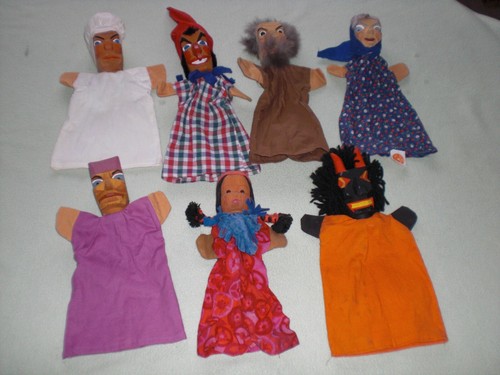 Handpuppe werkstatt lotte - 7x,