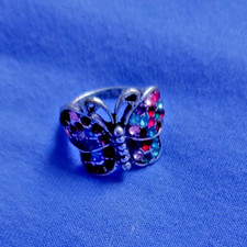 Modischer Ring Schmetterling