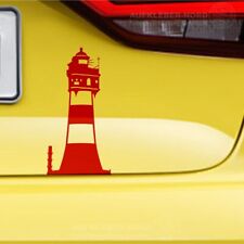Leuchtturm Roter Sand 17cm A13a Autoaufkleber Wohnmobil Wohnwagen Urlaub Nordsee