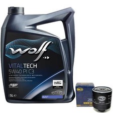 Motoröl Set 5W40 5 Liter +