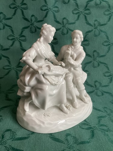 Porzellan figur liebespaar - figur,