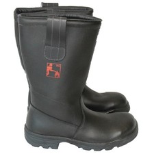 Original Baltes  BW Sicherheitsschuh, Feuerwehr Stiefel S3 F2A Stahlkappe NEU